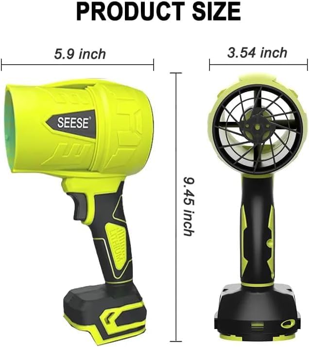 Turbo Jet Blower for Lawn,Yard,Garage
